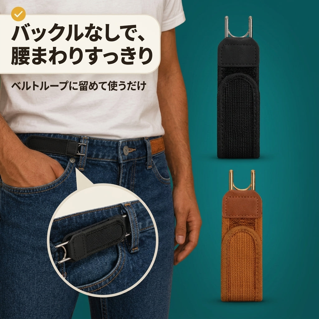 座る日も、動く日も、前がラク。